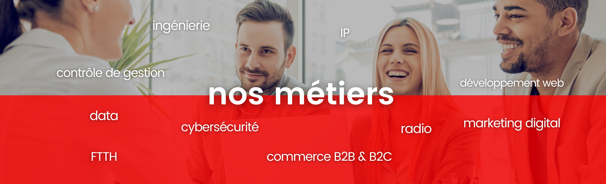 Nos métiers